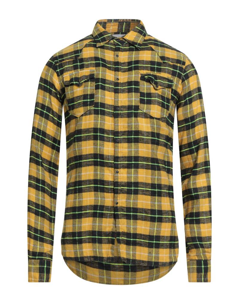 6167 Hemd Herren Gelb von 6167