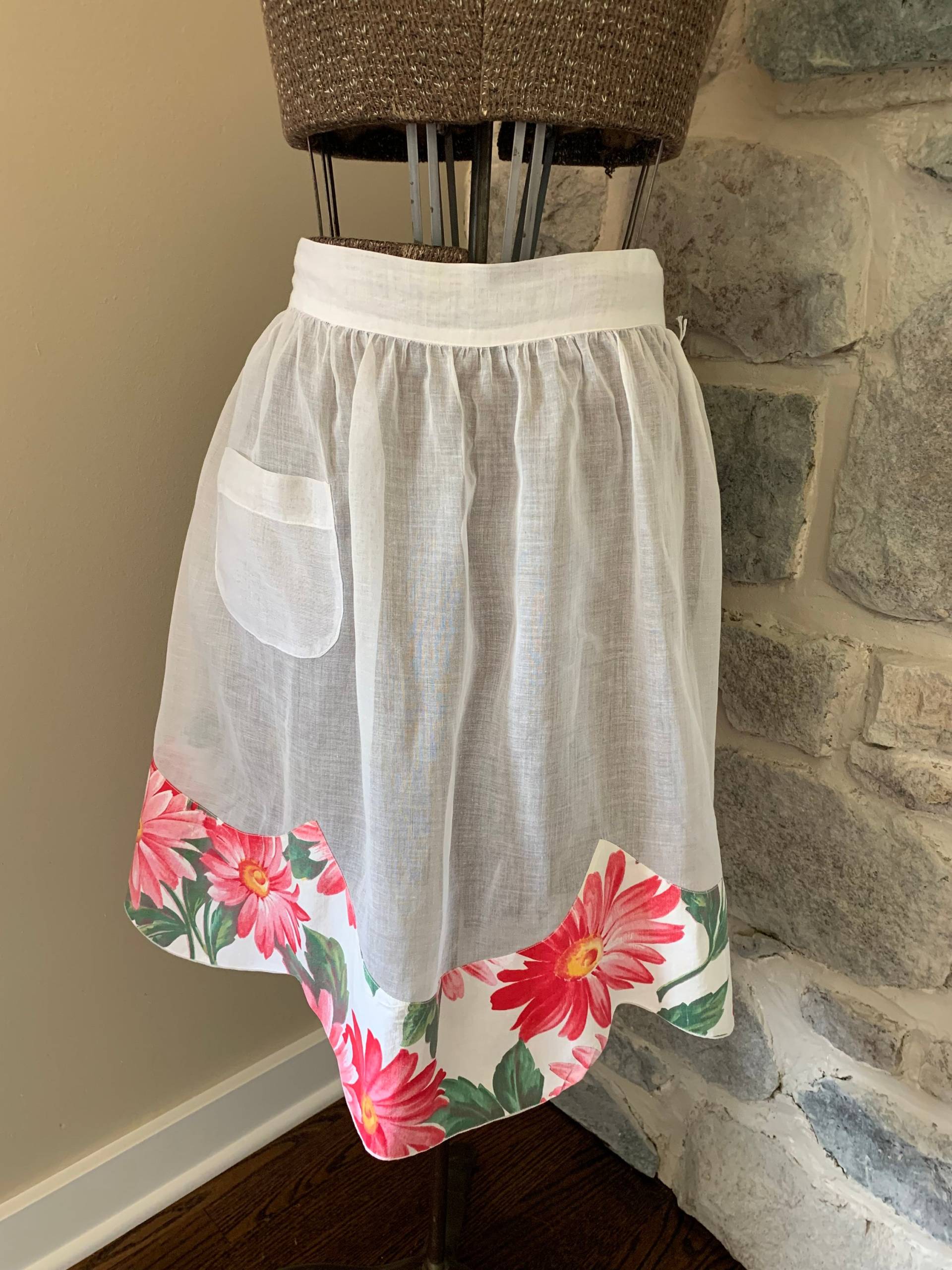 50Er Jahre Vintage Schürze von 630VintageCo