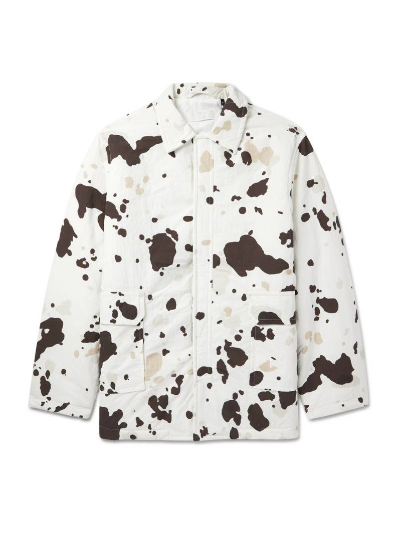 66 NORTH - Grótta Padded Printed Shell Jacket - Men - Neutrals - XL von 66 NORTH