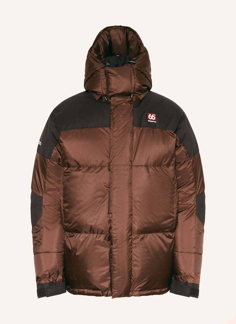66°North Daunenjacke Tindur braun von 66°NORTH