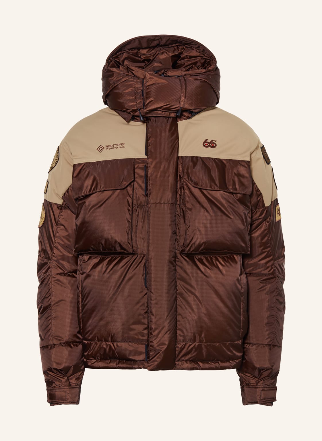 66°North Daunenjacke Tindur braun 66°North Daunenjacke Tindur braun von 66°NORTH