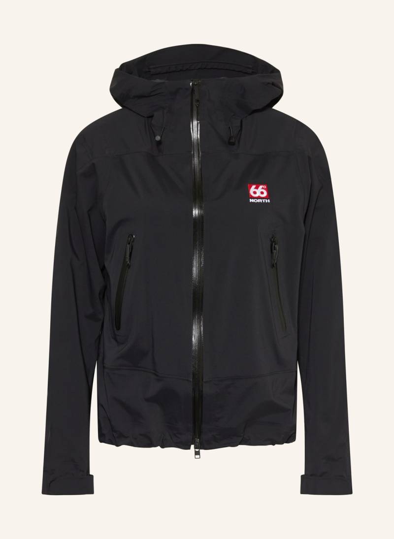 66°North Hardshell-Jacke Snaefell schwarz von 66°NORTH