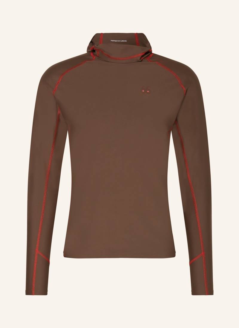 66°North Laufshirt Reykjavik Balaclava braun von 66°NORTH