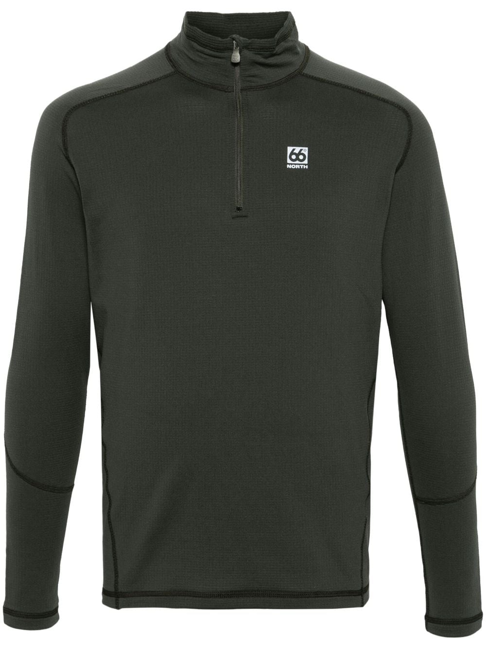 66 North Grettir Polartec® Sweatshirt - Grün von 66 North