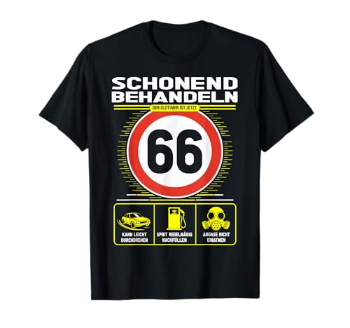 66 Geburtstag Mann Geschenk Männer 66 Jahre Spruch Lustiges T-Shirt 66 Geburtstag Mann Geschenk Männer 66 Jahre Spruch Lustiges T-Shirt von 66. Geburtstag Geschenk Spruch Oldtimer 66 Jahre