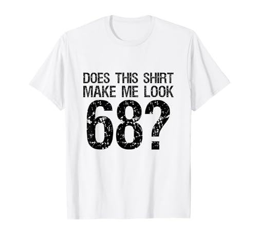 Vintage 68. Geburtstag Deko Geschenk Männer 68 Jahre Lustig T-Shirt von 68. Geburtstag für Männer