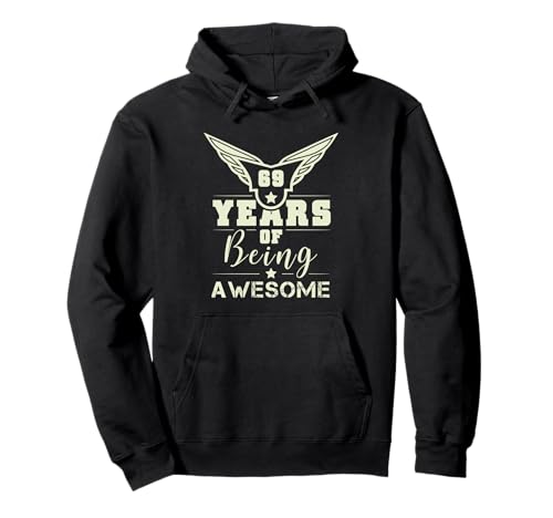 Vintage-Geschenke zum 69. Geburtstag für Damen, 69 Pullover Hoodie von 69 Jahre alte Vintage 69. Geburtstagsgeschenke für