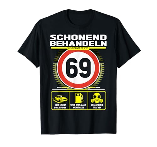 69 Geburtstag Mann Geschenk Männer 69 Jahre Spruch Lustiges T-Shirt 69 Geburtstag Mann Geschenk Männer 69 Jahre Spruch Lustiges T-Shirt von 69. Geburtstag Geschenk Spruch Oldtimer 69 Jahre