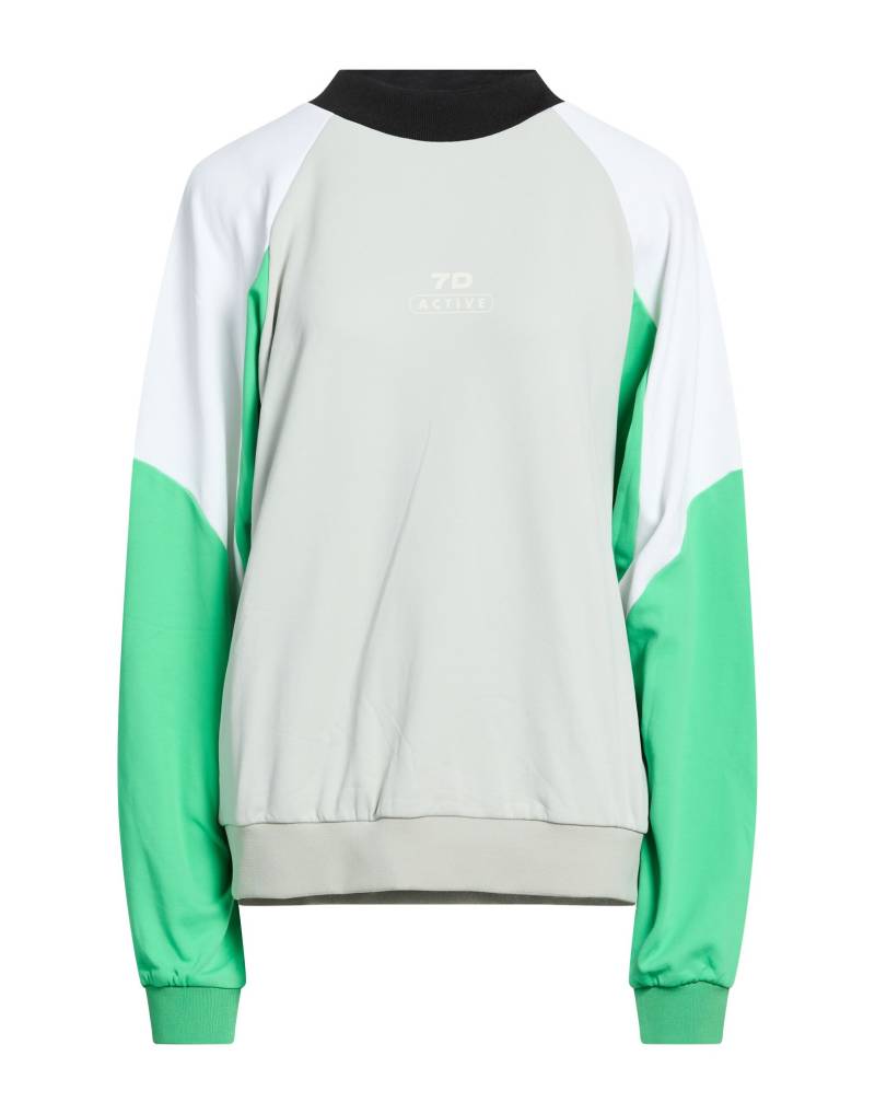 7 DAYS ACTIVE Sweatshirt Damen Hellgrau von 7 DAYS ACTIVE