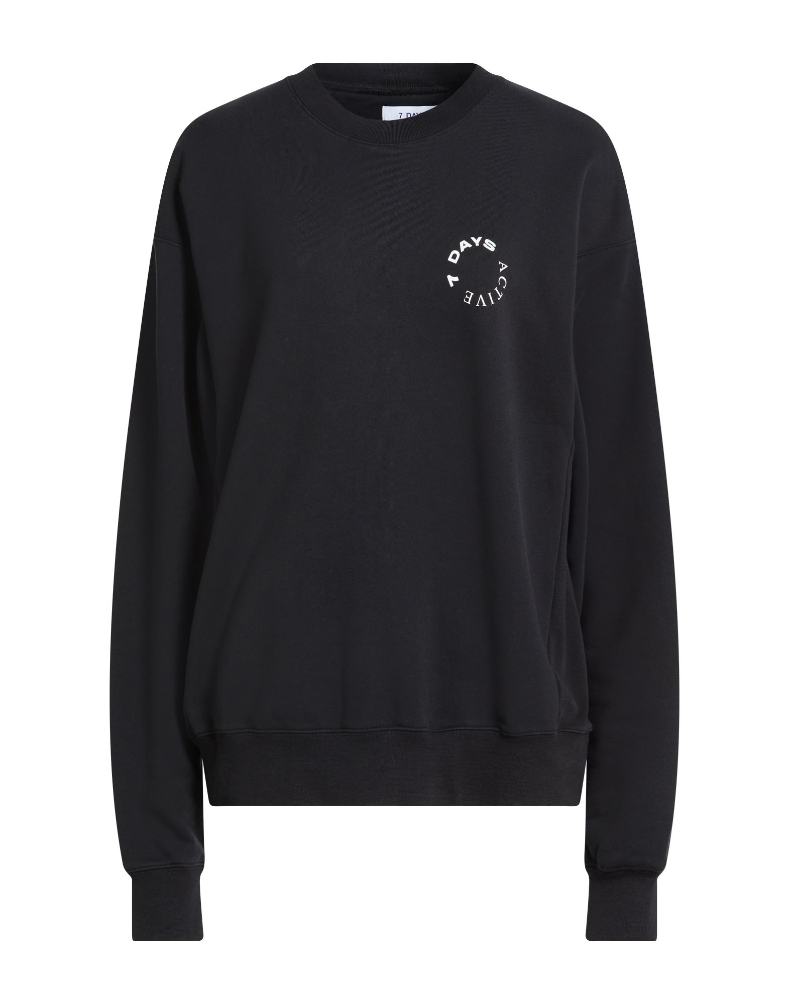 7 DAYS ACTIVE Sweatshirt Damen Schwarz von 7 DAYS ACTIVE