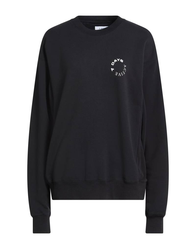 7 DAYS ACTIVE Sweatshirt Damen Schwarz von 7 DAYS ACTIVE