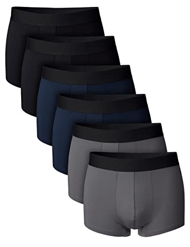 7 Days Herren Retro Shorts 3er oder 6er Pack aus Microfaser mit Elasthan 6er Pack XL von 7 Days