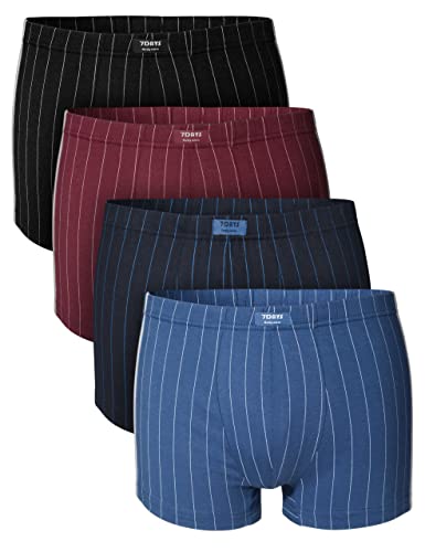 7 Days Herren Retro Shorts 4er oder 8er Pack aus Baumwolle mit Elasthan L von 7 Days