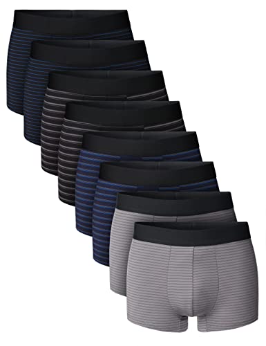 7 Days Herren Retro Shorts 4er oder 8er Pack aus Microfaser mit Elasthan 8er Pack XXL von 7 Days