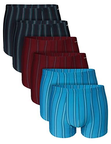 7 Days Herren Retro Shorts aus Microfaser 3er oder 6er Pack L 6er Pack von 7 Days