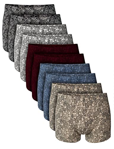 7 Days Herren Retro Shorts aus Microfaser 5er oder 10er Pack XXL 10er Pack von 7 Days