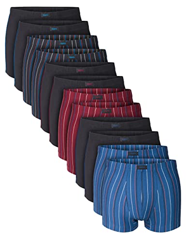 7Days Herren Retro Shorts 6er oder 12er Pack aus Baumwolle mit Elasthan 12er Pack L von 7 Days