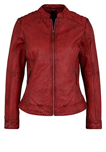 7eleven Damen Lederjacke Feman red 17 46 von 7eleven