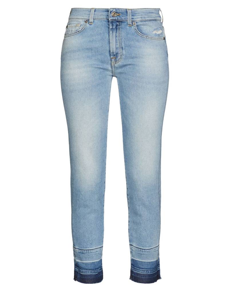 7 FOR ALL MANKIND Jeanshose Damen Blau von 7 FOR ALL MANKIND