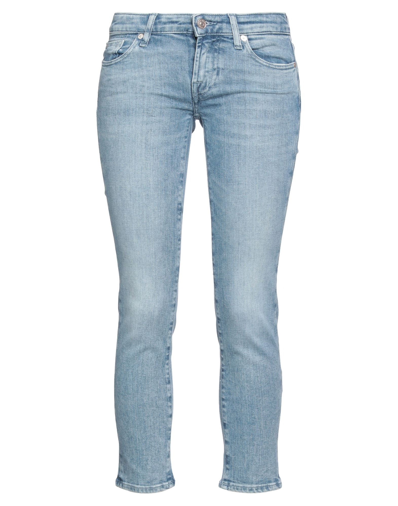 7 FOR ALL MANKIND Cropped Jeans Damen Blau von 7 FOR ALL MANKIND