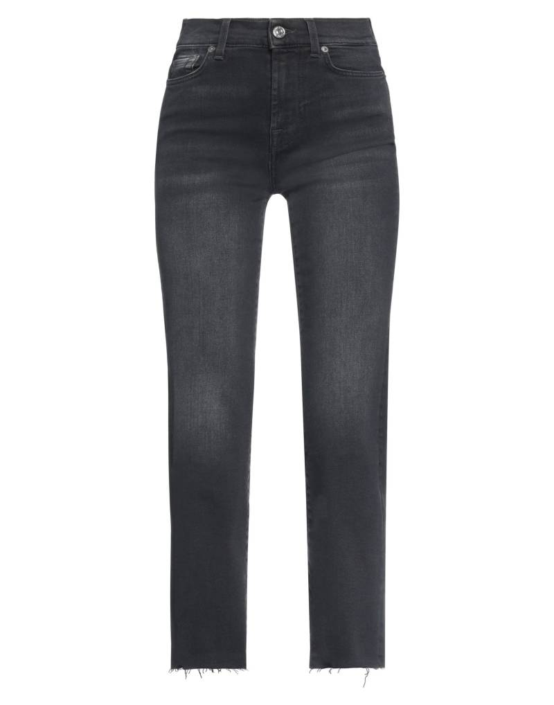 7 FOR ALL MANKIND Jeanshose Damen Schwarz von 7 FOR ALL MANKIND
