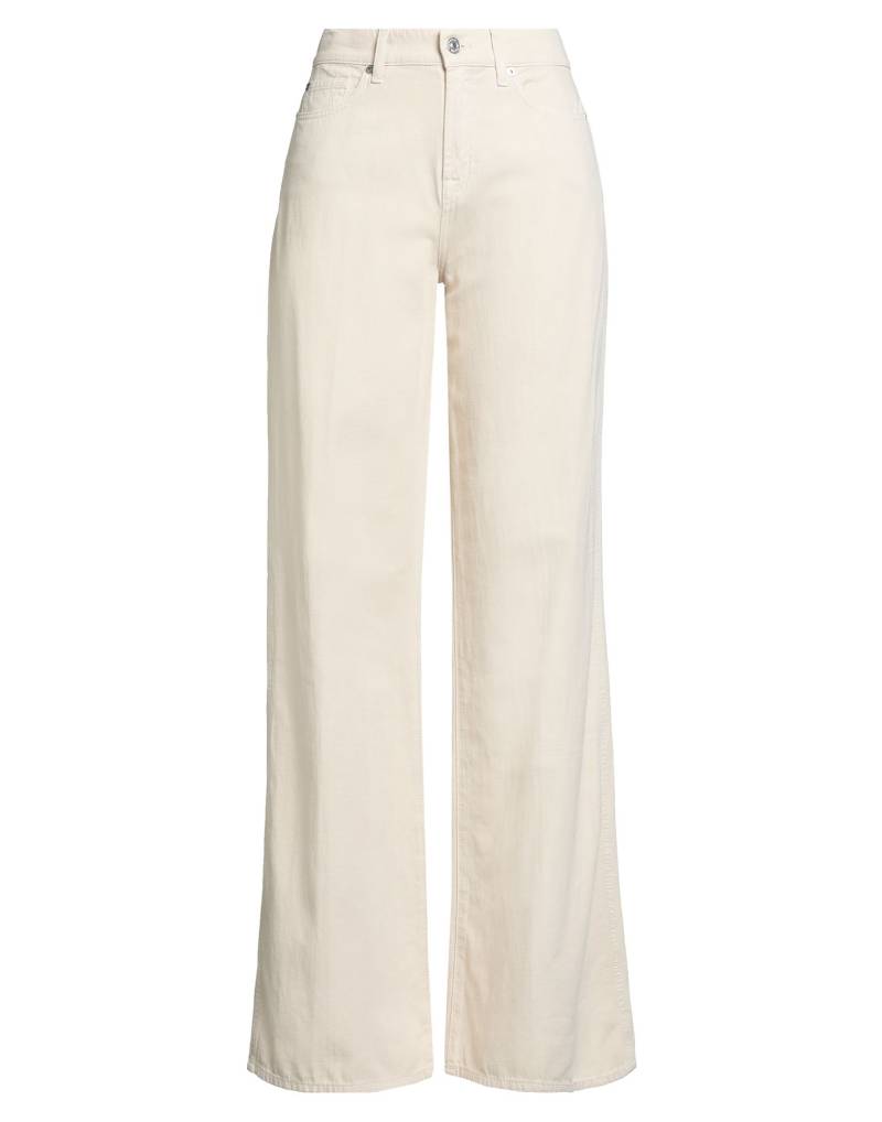 7 FOR ALL MANKIND Hose Damen Beige von 7 FOR ALL MANKIND