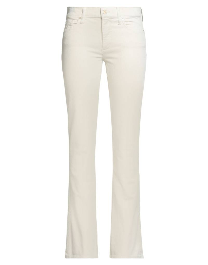 7 FOR ALL MANKIND Hose Damen Cremeweiß von 7 FOR ALL MANKIND