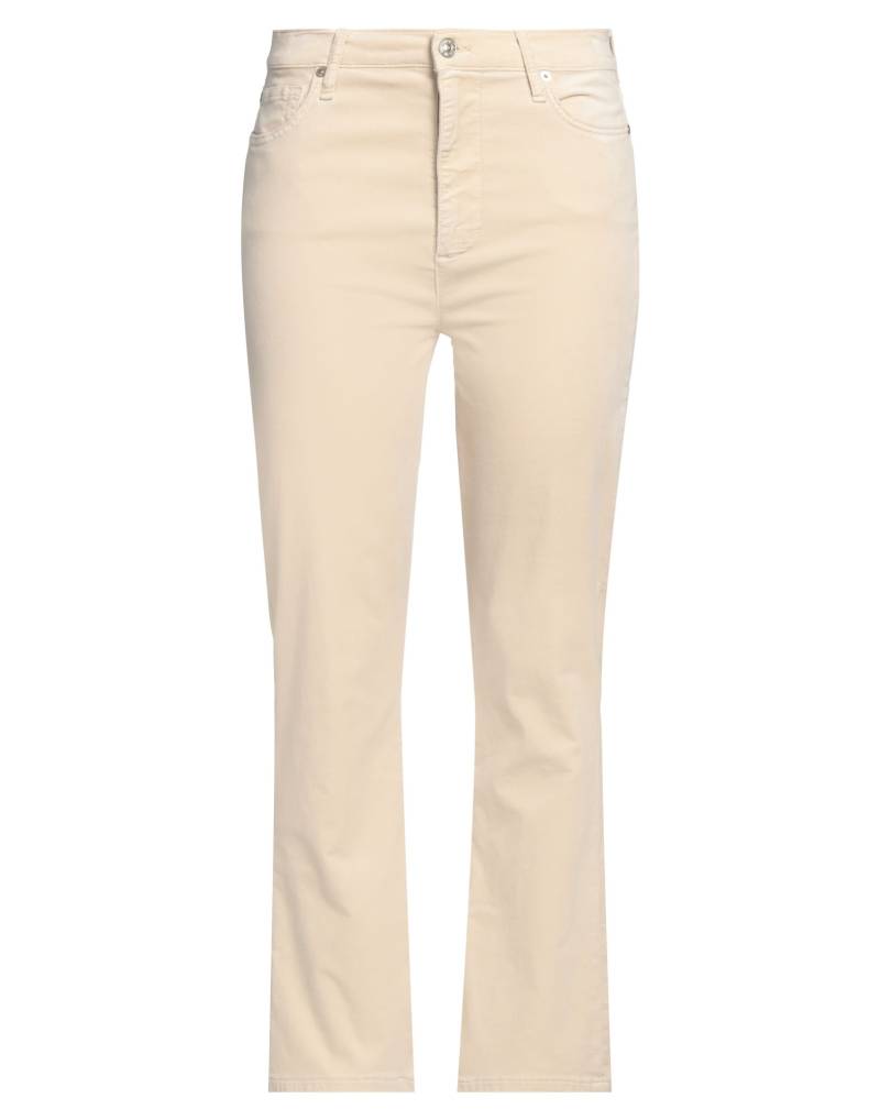 7 FOR ALL MANKIND Hose Damen Cremeweiß von 7 FOR ALL MANKIND