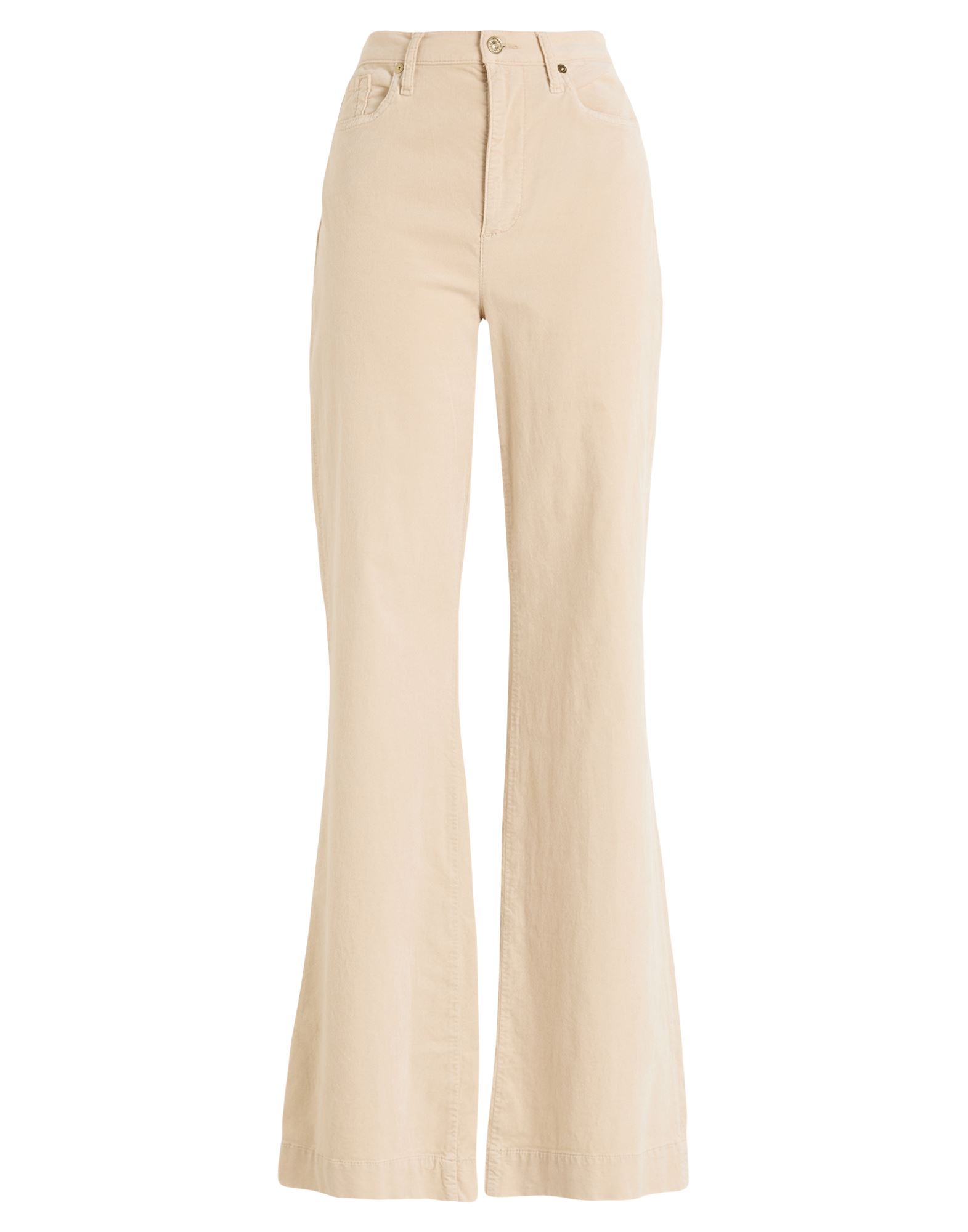 7 FOR ALL MANKIND Hose Damen Cremeweiß von 7 FOR ALL MANKIND