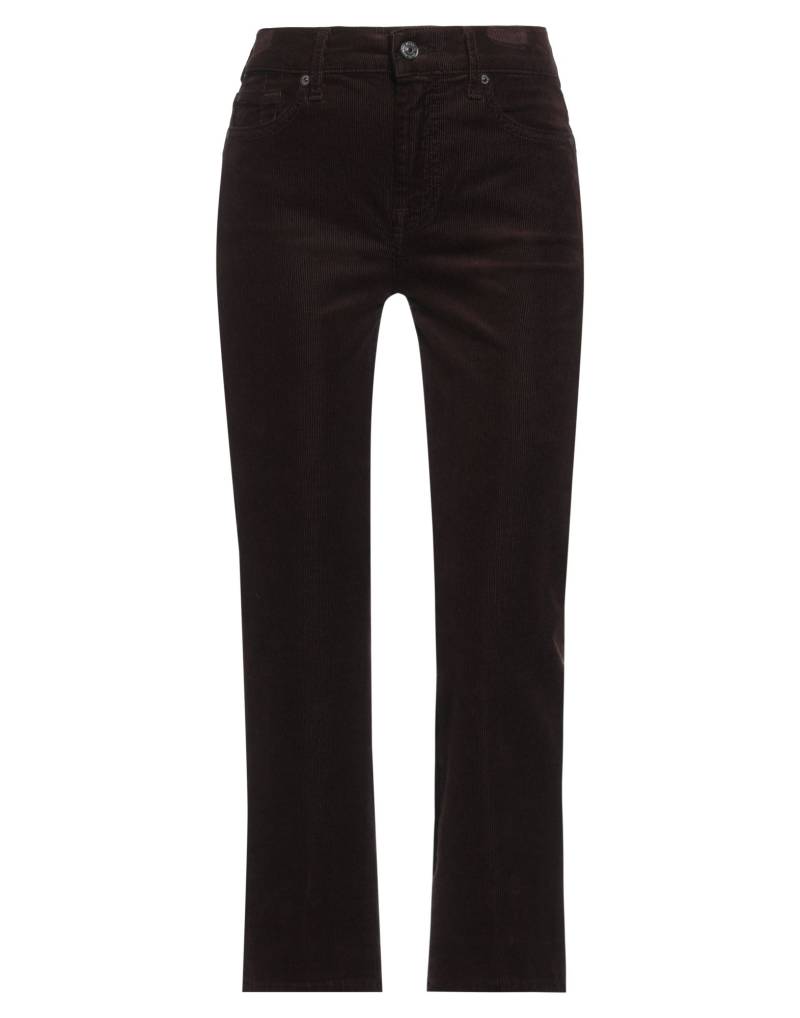 7 FOR ALL MANKIND Hose Damen Dunkelbraun von 7 FOR ALL MANKIND