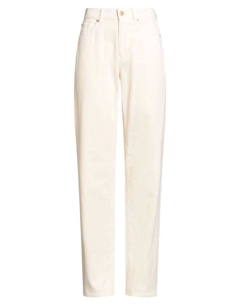 7 FOR ALL MANKIND Hose Damen Elfenbein von 7 FOR ALL MANKIND