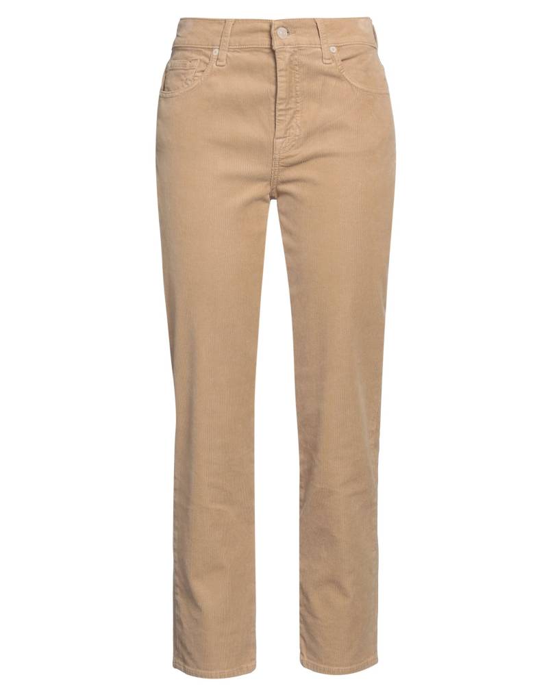 7 FOR ALL MANKIND Hose Damen Kamel von 7 FOR ALL MANKIND