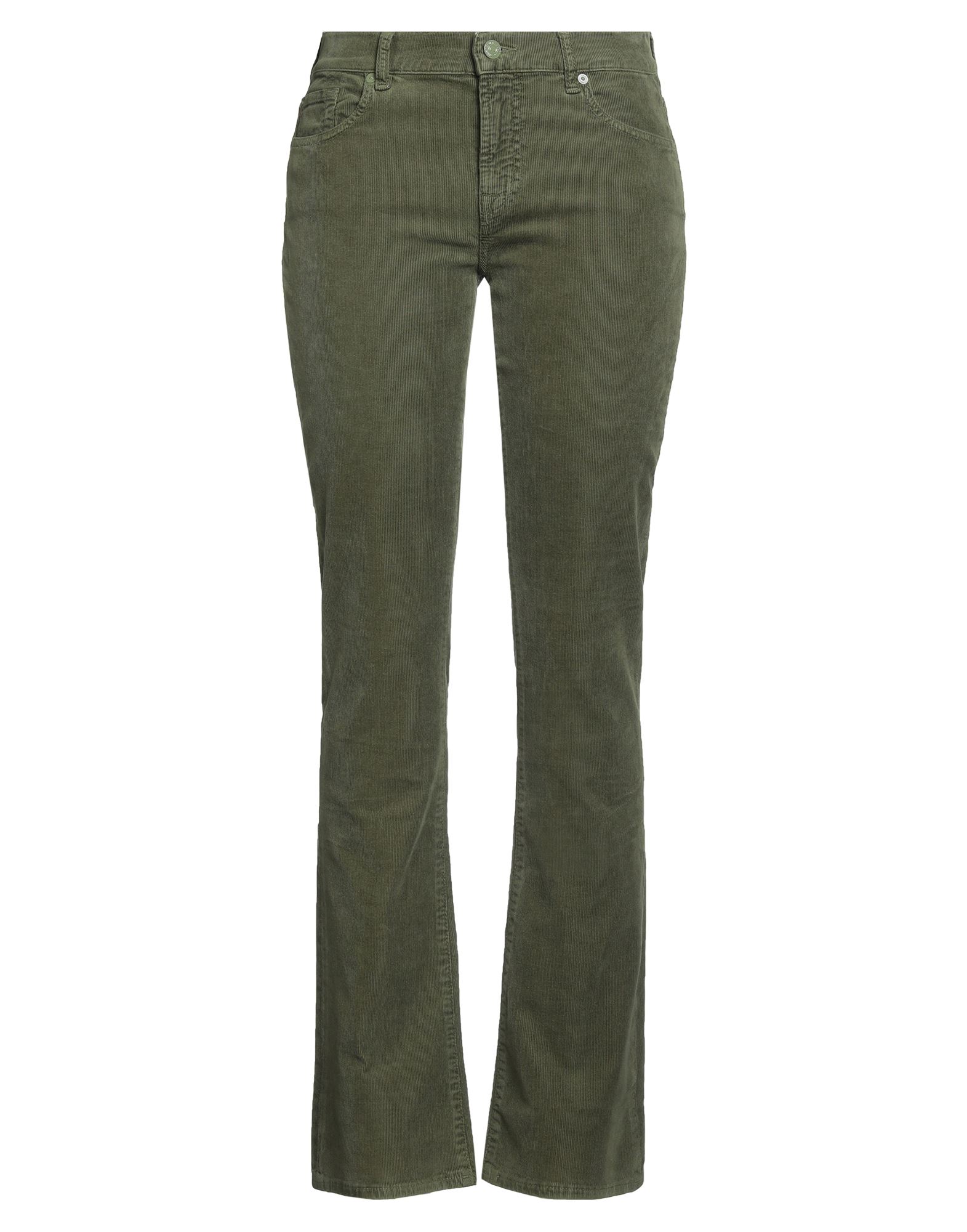 7 FOR ALL MANKIND Hose Damen Militärgrün von 7 FOR ALL MANKIND