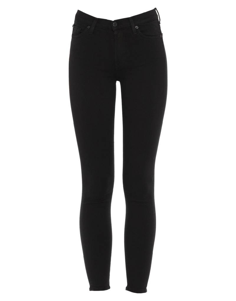 7 FOR ALL MANKIND Hose Damen Schwarz von 7 FOR ALL MANKIND