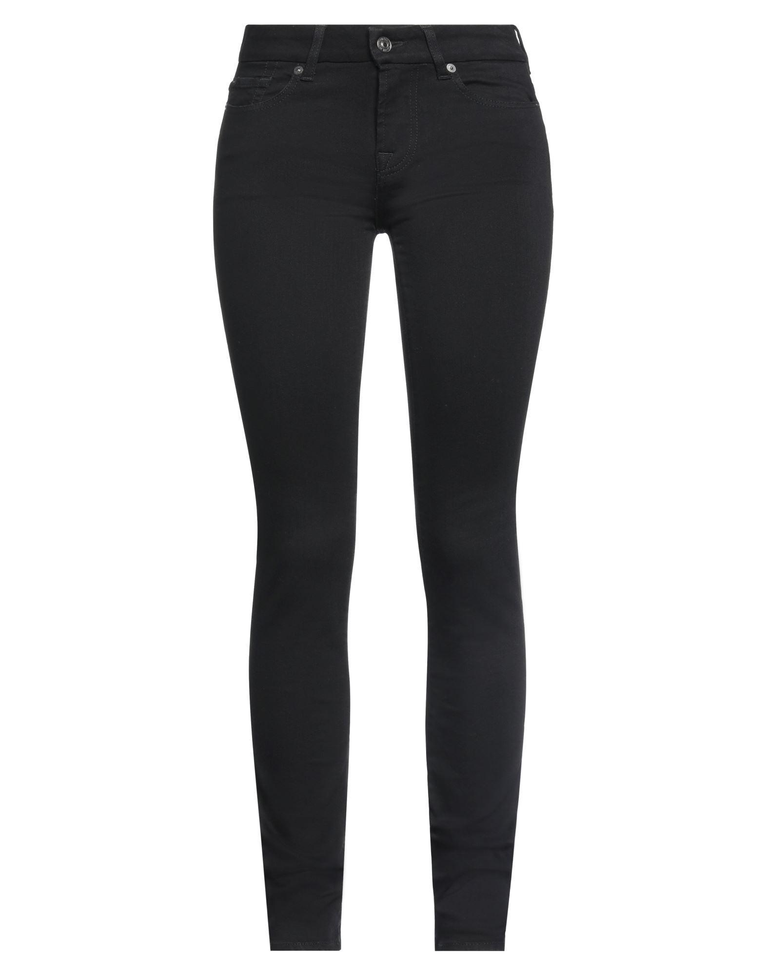 7 FOR ALL MANKIND Hose Damen Schwarz von 7 FOR ALL MANKIND