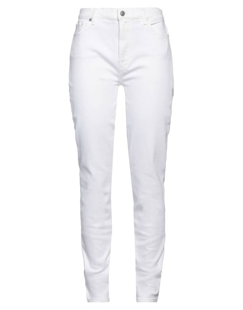 7 FOR ALL MANKIND Hose Damen Weiß von 7 FOR ALL MANKIND