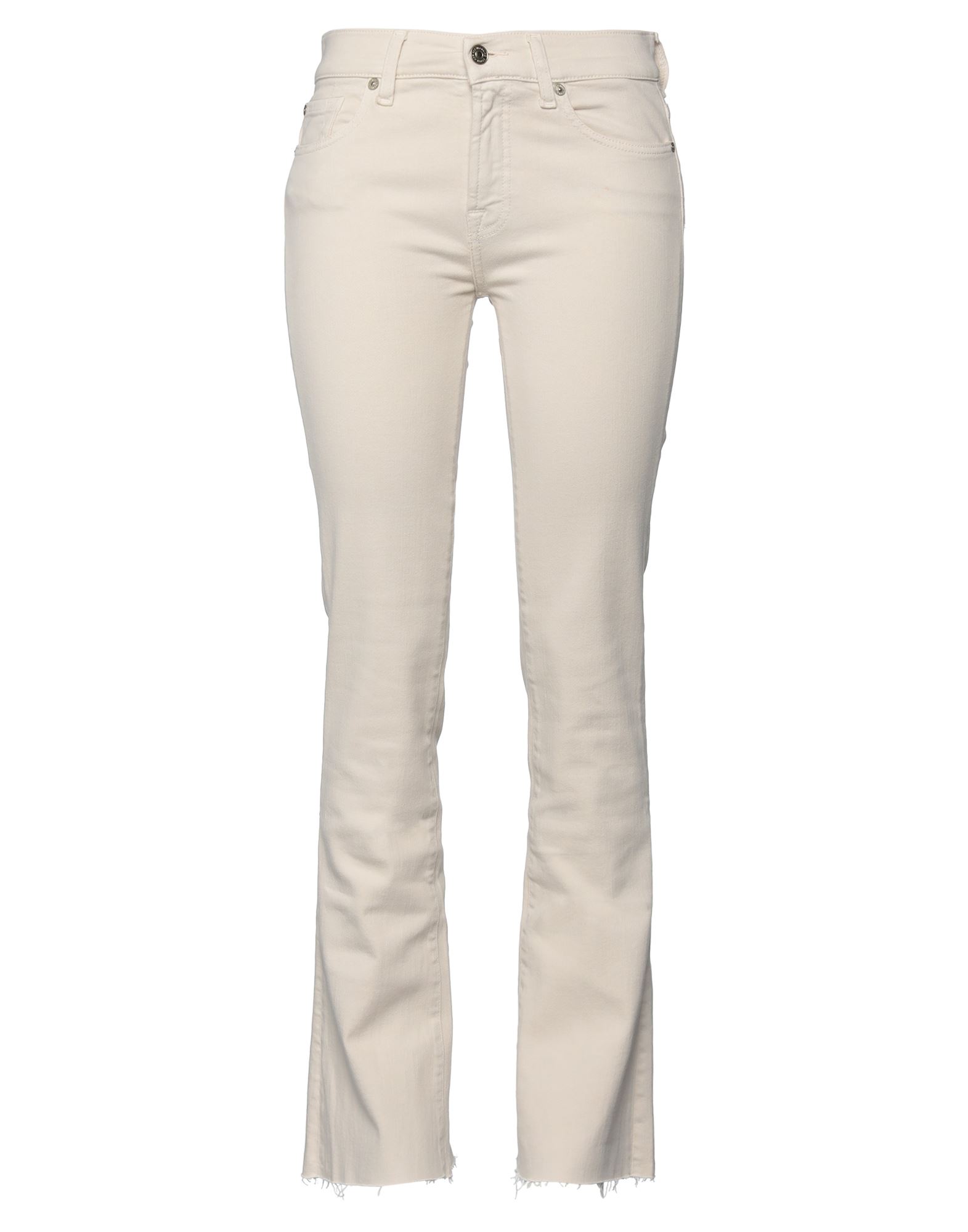 7 FOR ALL MANKIND Jeanshose Damen Beige von 7 FOR ALL MANKIND