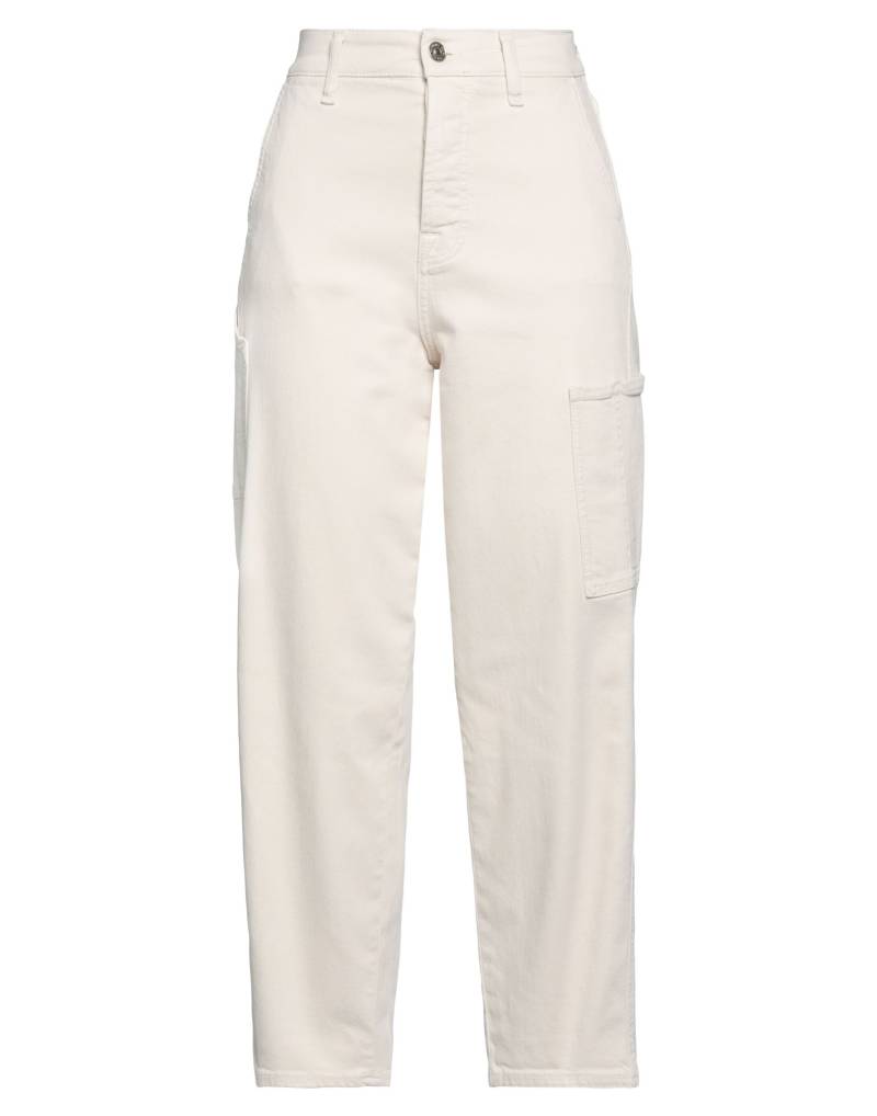 7 FOR ALL MANKIND Jeanshose Damen Beige von 7 FOR ALL MANKIND