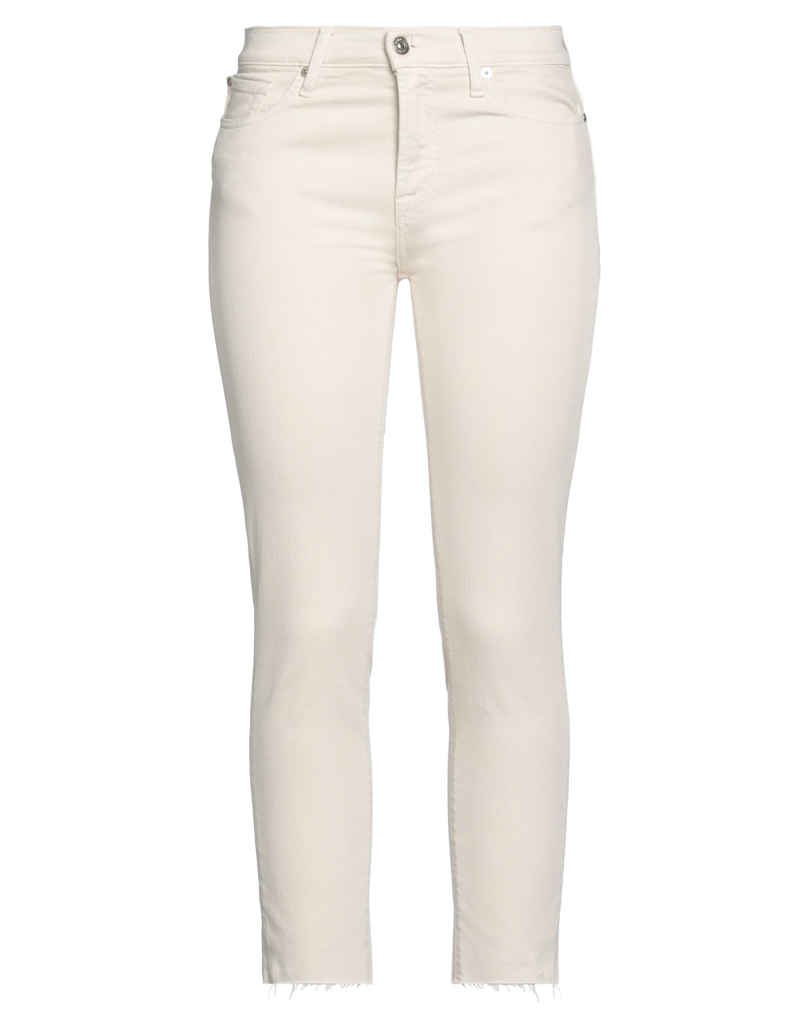 7 FOR ALL MANKIND Jeanshose Damen Beige von 7 FOR ALL MANKIND