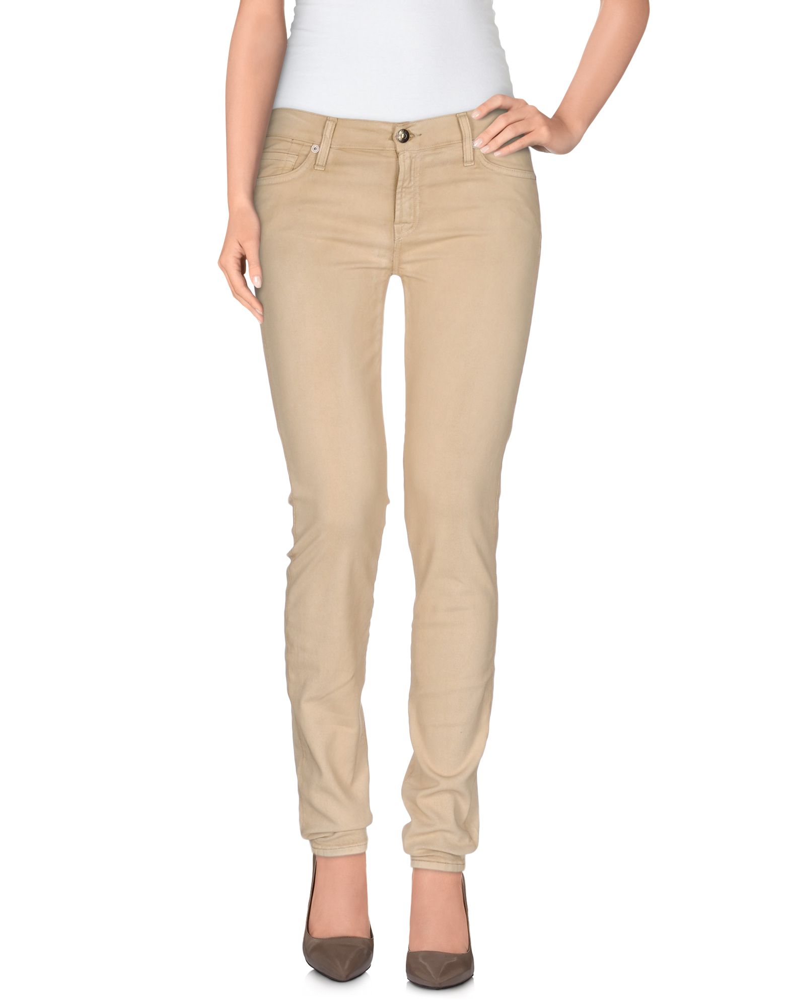 7 FOR ALL MANKIND Jeanshose Damen Beige 7 FOR ALL MANKIND Jeanshose Damen Beige von 7 FOR ALL MANKIND