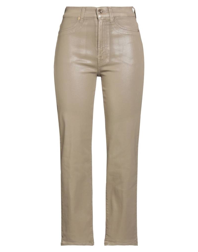 7 FOR ALL MANKIND Jeanshose Damen Beige von 7 FOR ALL MANKIND