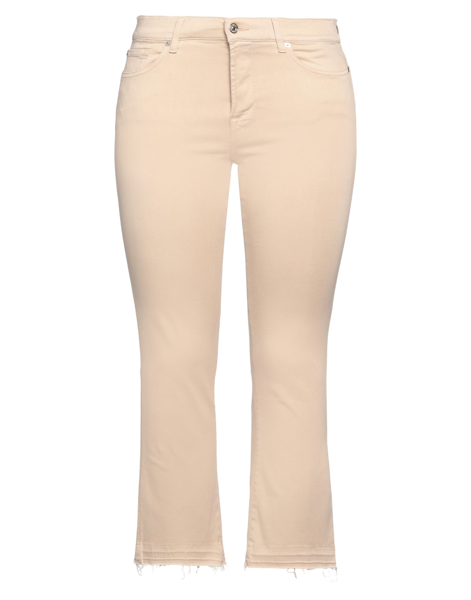 7 FOR ALL MANKIND Jeanshose Damen Beige von 7 FOR ALL MANKIND