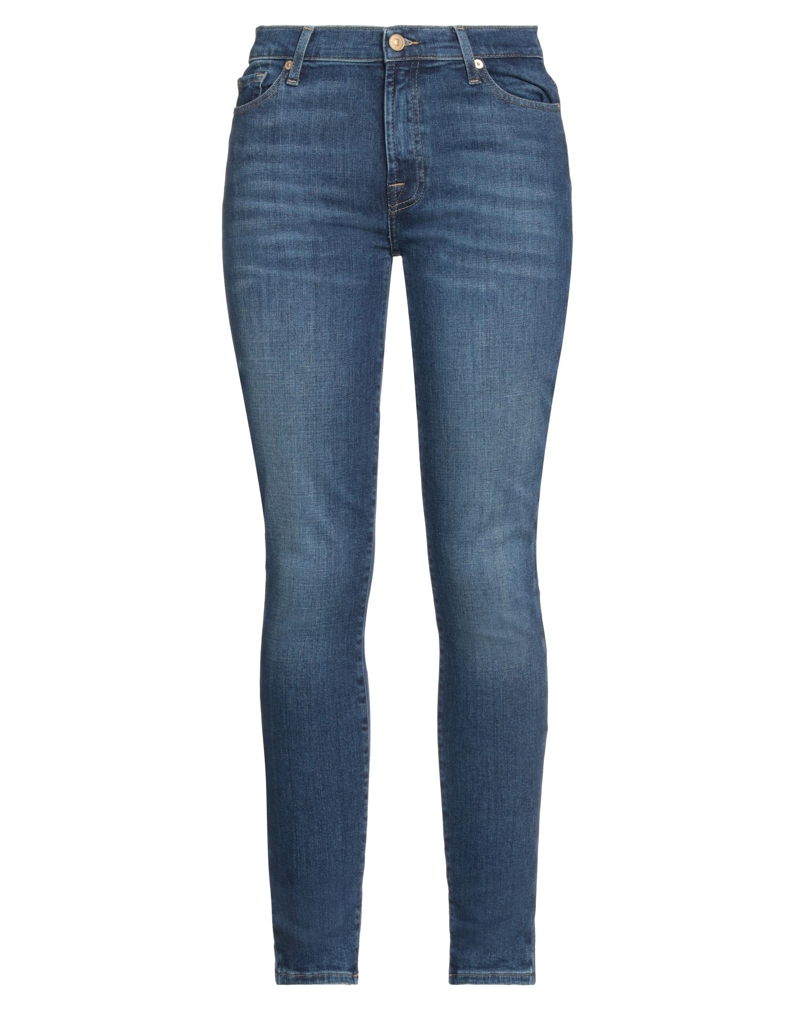 7 FOR ALL MANKIND Jeanshose Damen Blau 7 FOR ALL MANKIND Jeanshose Damen Blau von 7 FOR ALL MANKIND