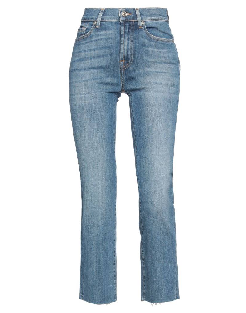 7 FOR ALL MANKIND Jeanshose Damen Blau von 7 FOR ALL MANKIND