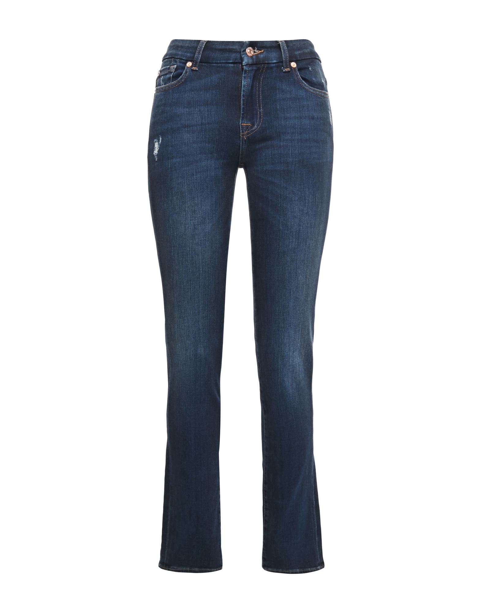 7 FOR ALL MANKIND Jeanshose Damen Blau 7 FOR ALL MANKIND Jeanshose Damen Blau von 7 FOR ALL MANKIND