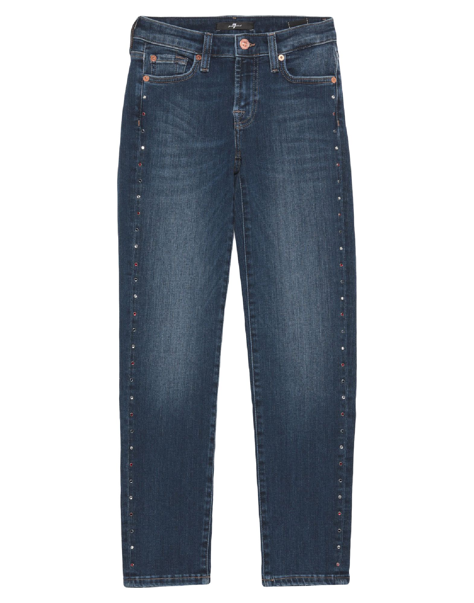 7 FOR ALL MANKIND Jeanshose Damen Blau 7 FOR ALL MANKIND Jeanshose Damen Blau von 7 FOR ALL MANKIND