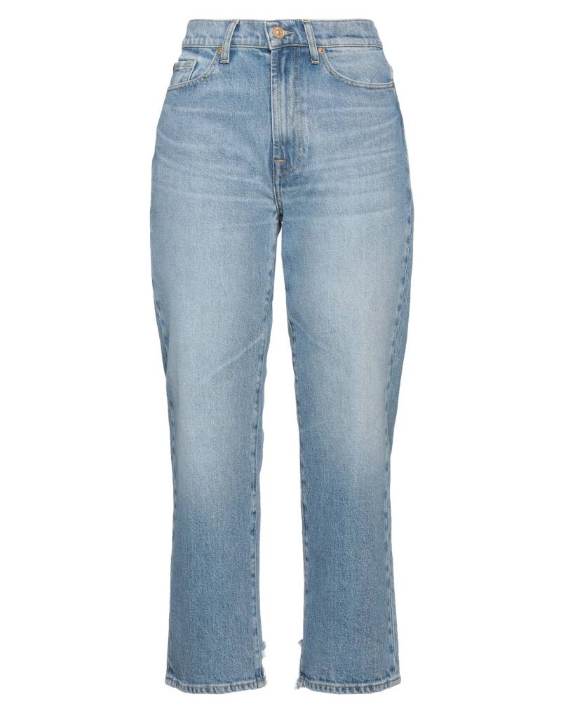 7 FOR ALL MANKIND Jeanshose Damen Blau von 7 FOR ALL MANKIND