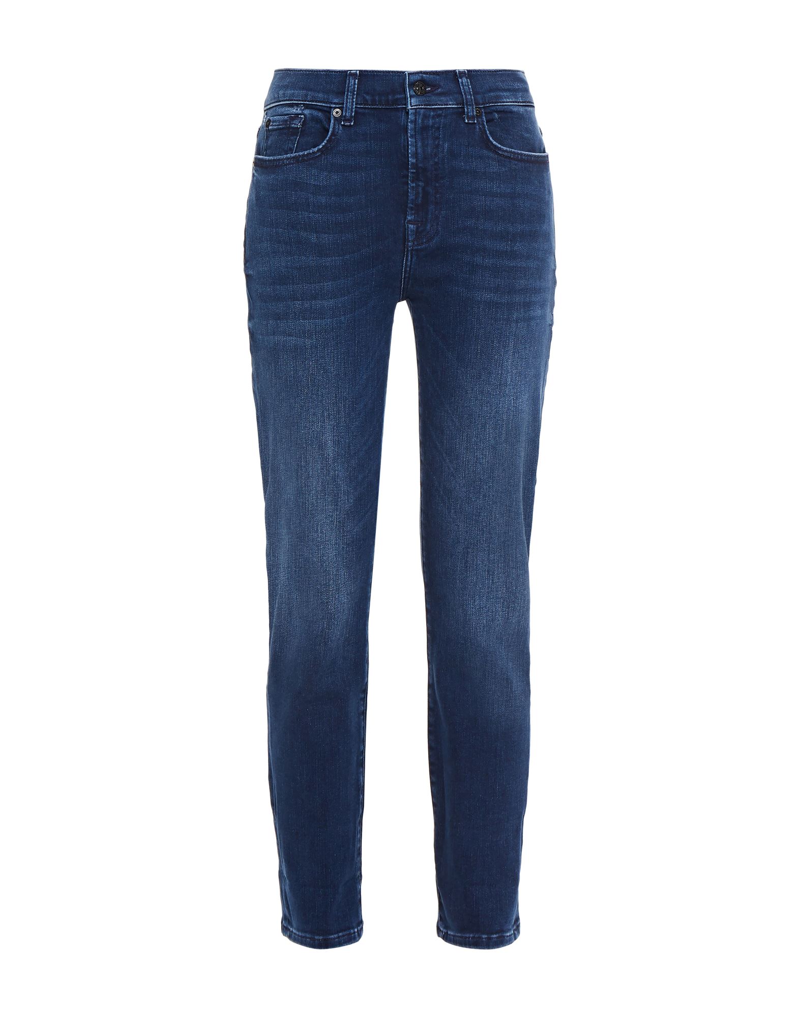 7 FOR ALL MANKIND Jeanshose Damen Blau 7 FOR ALL MANKIND Jeanshose Damen Blau von 7 FOR ALL MANKIND