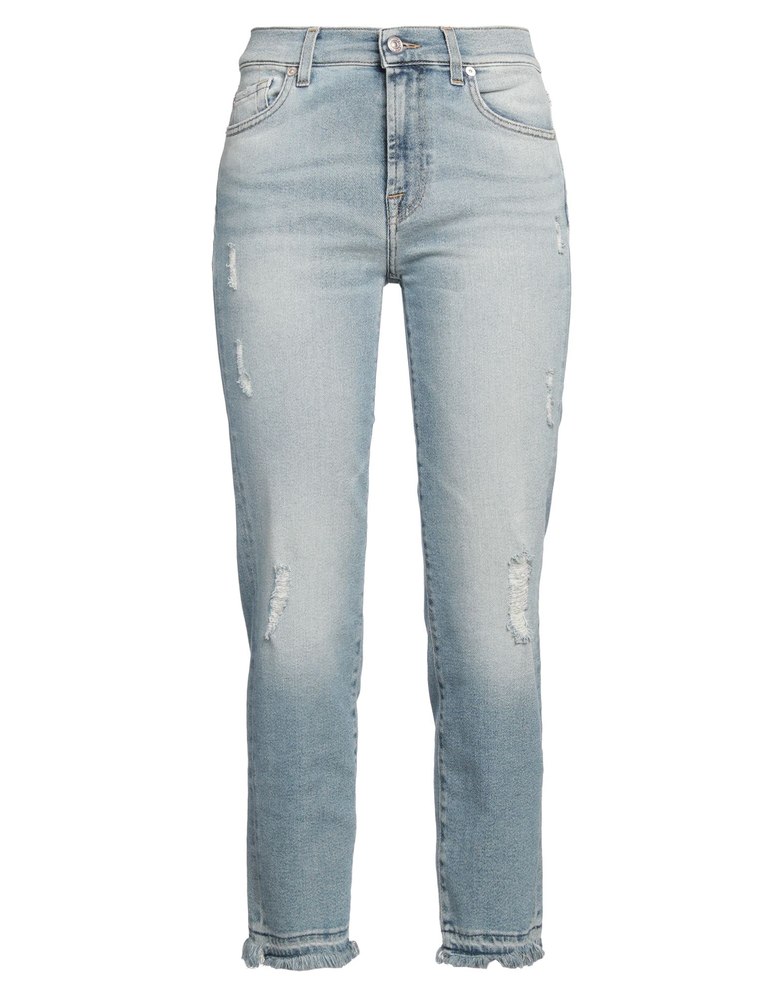 7 FOR ALL MANKIND Jeanshose Damen Blau von 7 FOR ALL MANKIND