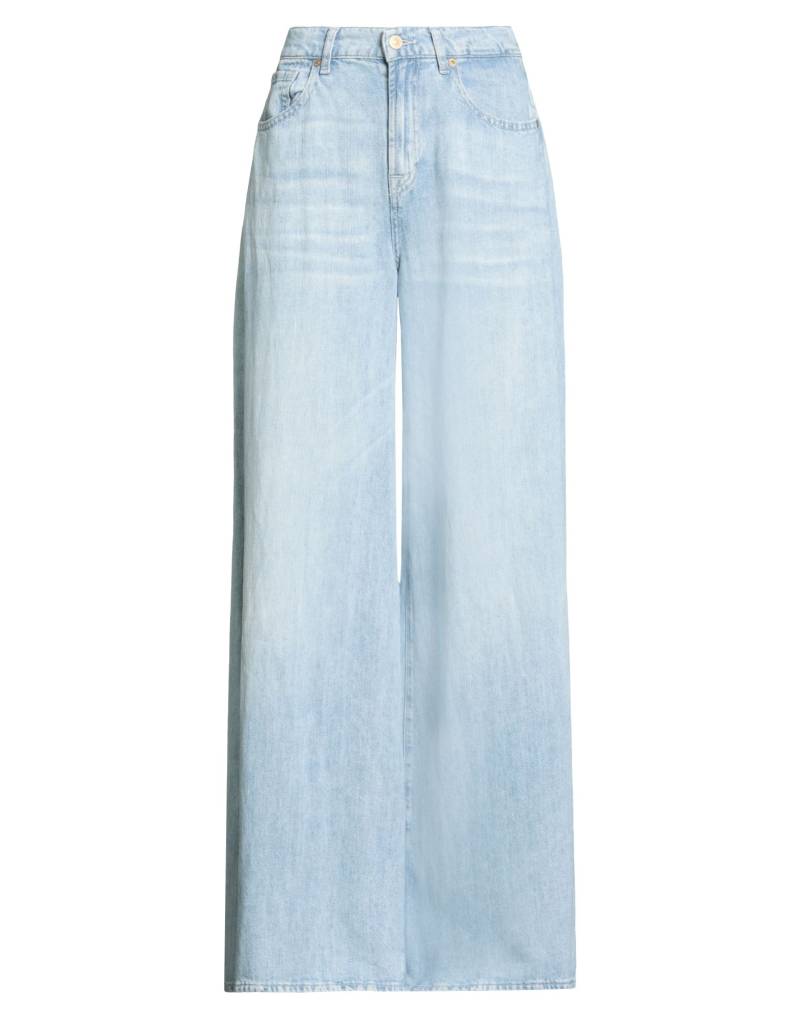 7 FOR ALL MANKIND Jeanshose Damen Blau von 7 FOR ALL MANKIND